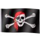 Pirátská vlajka Jolly Roger - 120 cm x 80 cm