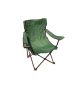 Kempingová skládací židle s držákem nápojů