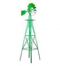 Větrný mlýn v US stylu - zelená 245 cm