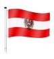 FLAGMASTER® Vlajkový stožár vč. vlajky Rakousko, 650 cm