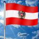 Vlajkový stožár vč. vlajky Rakousko - 650 cm