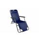 Garthen Skládací zahradní lehátko, 155 x 46 cm, modré