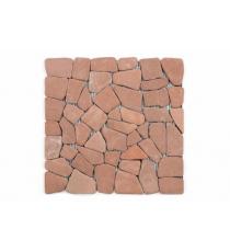 Mramorová mozaika Garth- červená / terakota obklady 1 m2