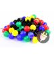 Barevné párty osvětlení, venkovní, 50 LED