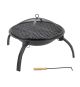 Ohniště s grilovací mřížkou VESUV s poklopem
