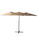 Slunečník DOUBLE ZWU, 456 x 270 cm, béžový