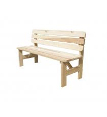 Zahradní dřevěná lavice VIKING - 150 cm