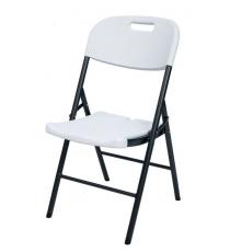 Cateringová skládací židle - 87 x 53 x 46 cm, bílá