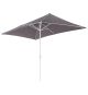 Slunečník s kličkou obdélníkový - antracit 2x3m