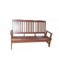 Zahradní dřevěná lavice LUISA třímístná