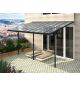 Zahradní pergola BRUCE H 557 x 305 cm, transparentní