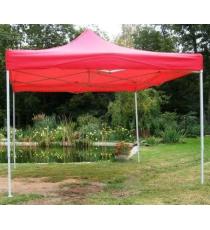 Zahradní párty stan CLASSIC nůžkový - 3 x 3 m červený