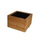 Dřevěný květináč Flor THERMOWOOD - 42 x 42 x 31 cm
