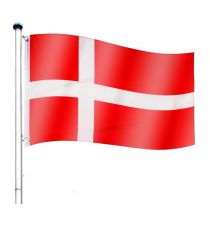 FLAGMASTER® Vlajkový stožár vč. vlajky Dánsko, 650 cm