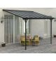 Zahradní pergola BRUCE F 436 x 305 cm, transparentní