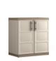 Plastová skříň EXCELLENCE LOW XL - 93 x 89 x 54 cm