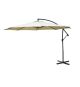 Slunečník kovový  ø 350 cm, béžový