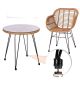 STILISTA Zahradní set, židle a stůl