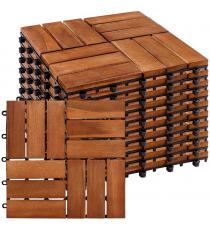 STILISTA dřevěné dlaždice, mozaika 3, akát, 1 m²