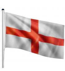 FLAGMASTER Vlajkový stožár vč. vlajky Anglie, 650 cm