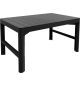 Zahradní plastový stůl LYON 116 x 72 cm, grafit
