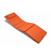 Polstrování na lehátko Garth - oranžová