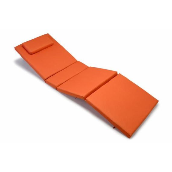 Polstrování na lehátko Garth - oranžová