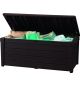 Zahradní úložný box BRIGHTWOOD, 455L, hnědý