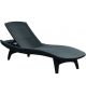 Polyratanové lehátko PACIFIC antracit