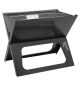 CATTARA  Gril na dřevěné uhlí skládací PIRAN 43 x 28 x 37 cm