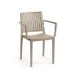 Zahradní křeslo BARS ARMCHAIR, taupe