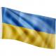 FLAGMASTER Vlajka Ukrajina, 120 x 80 cm