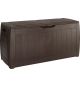 Zahradní box Hollywood, 270 l, hnědý