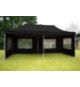 PROFI Střecha k zahradnímu stanu, 3 x 6 m, černá