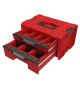 Zásuvkový organizér, 46 x 32 x 26 cm, červený