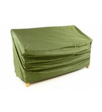 Ochranný potah na zahradní lavici 150 x 62 x 90 cm, zelený