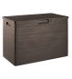 WOODYS zahradní plastový úložný box 160 L, hnědá
